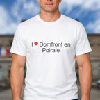 T-shirt I love domfront en poiraie