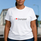 T-shirt I love domptail