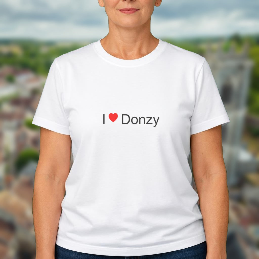 T-shirt I love donzy