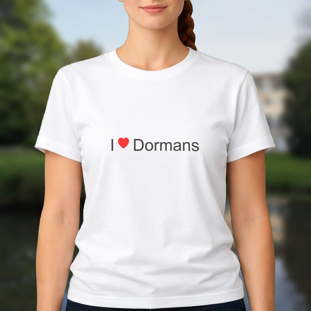 T-shirt I love dormans