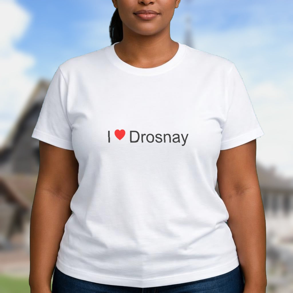 T-shirt I love drosnay