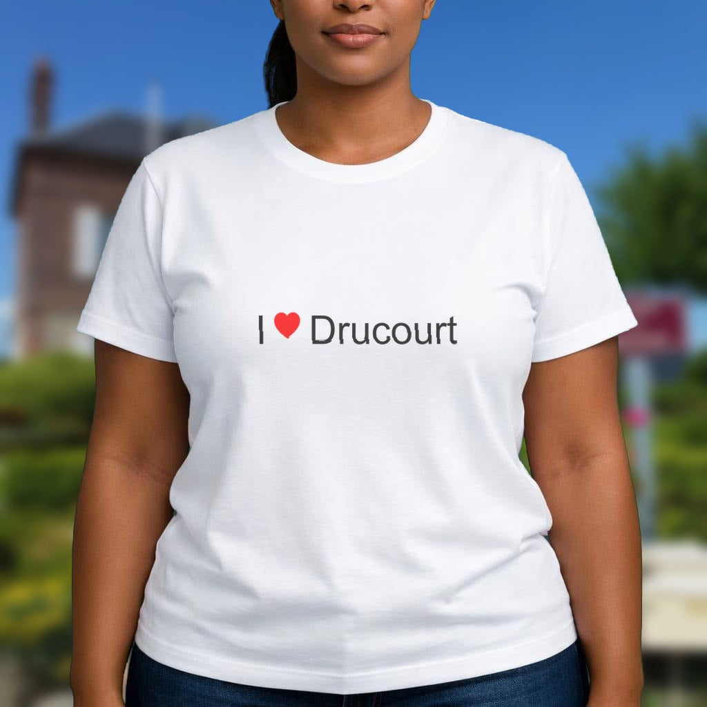 T-shirt I love drucourt