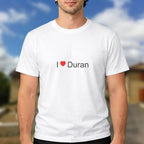 T-shirt I love duran