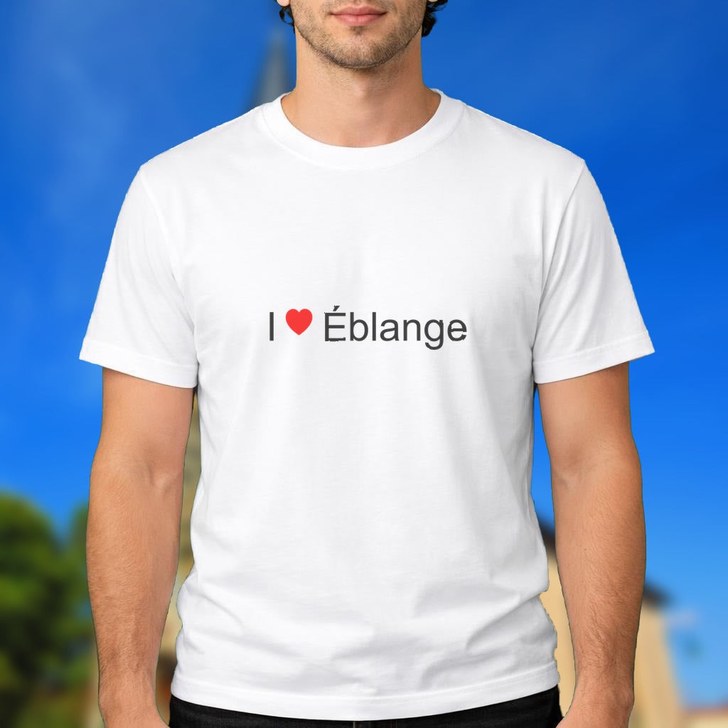 T-shirt I love éblange