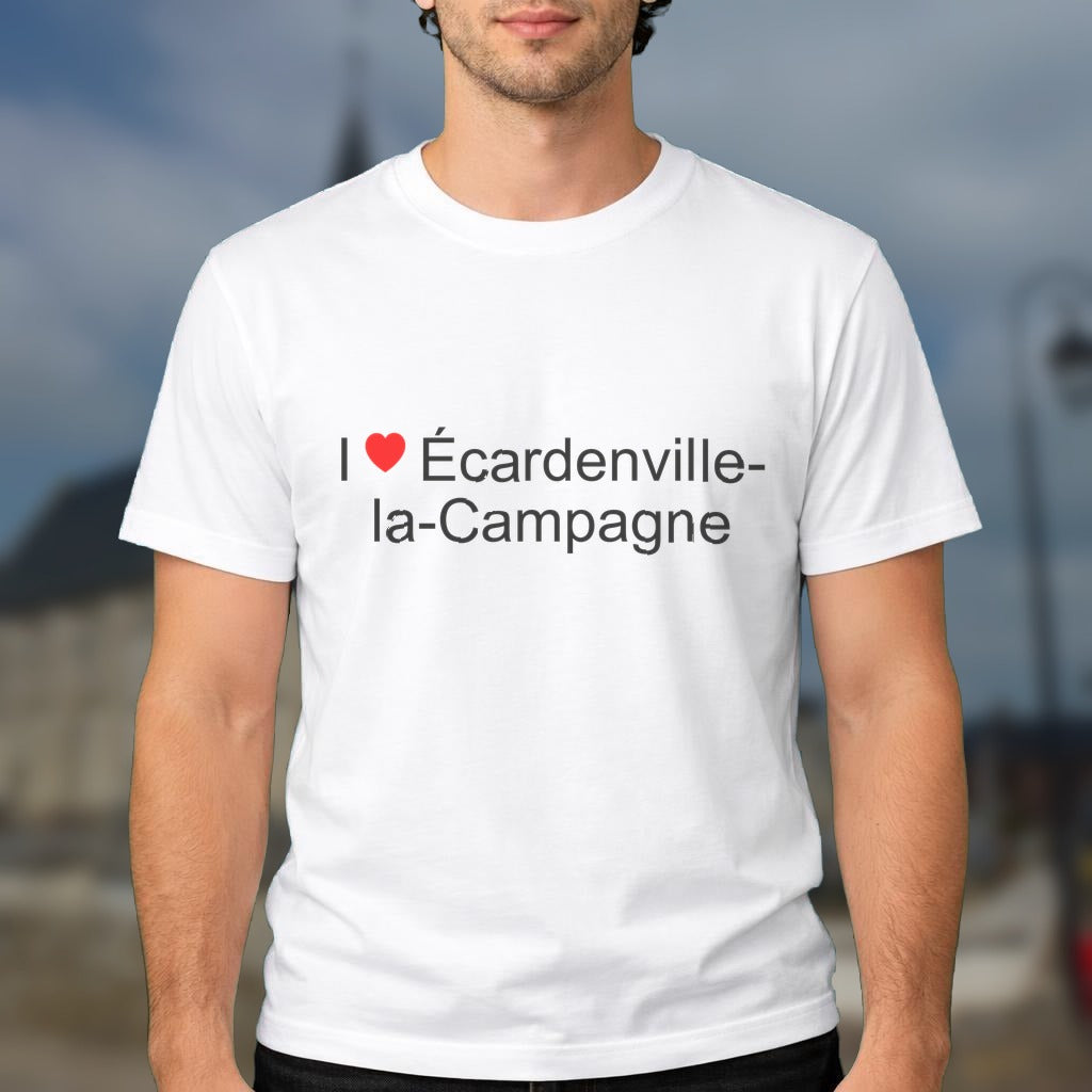T-shirt I love écardenville-la-campagne