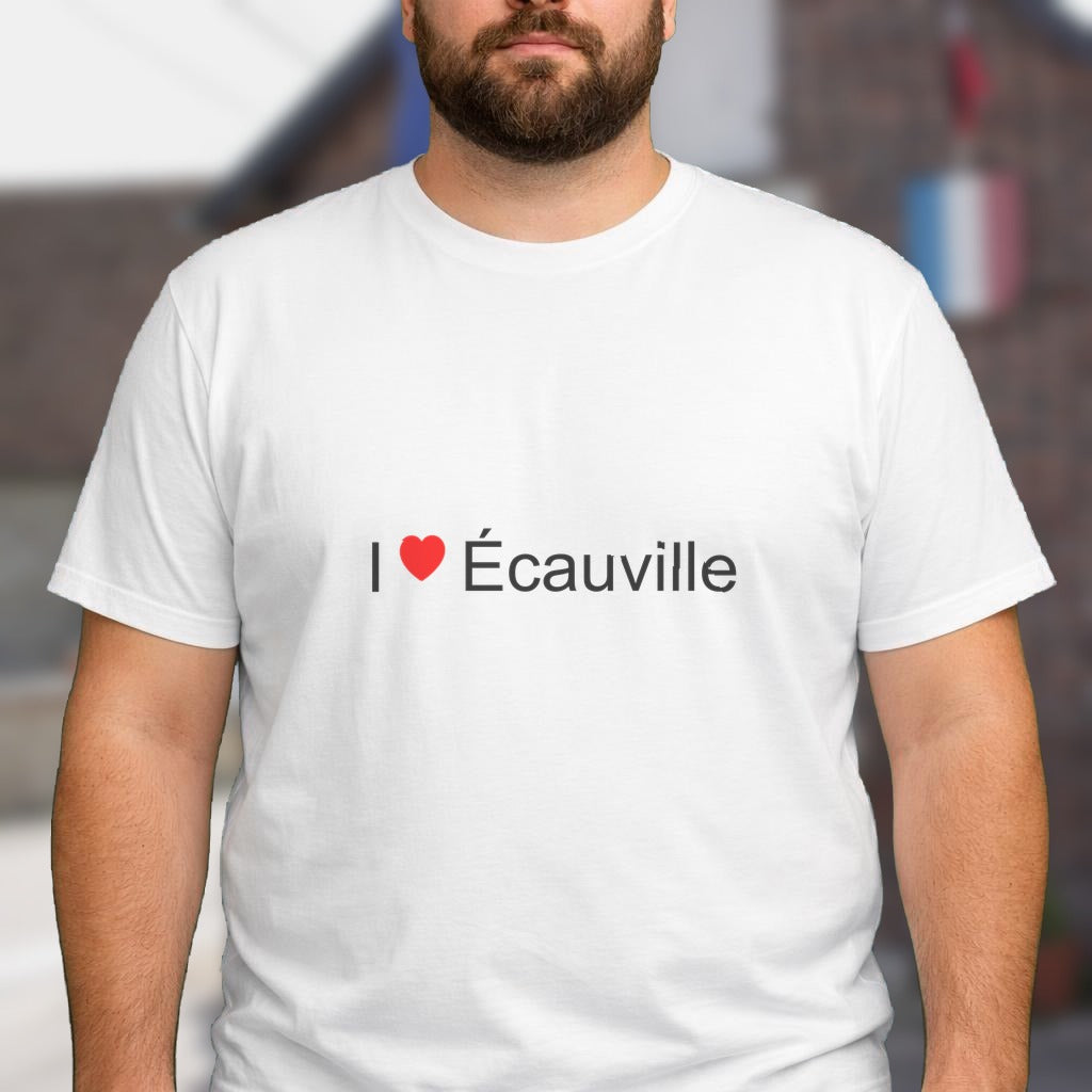 T-shirt I love écauville
