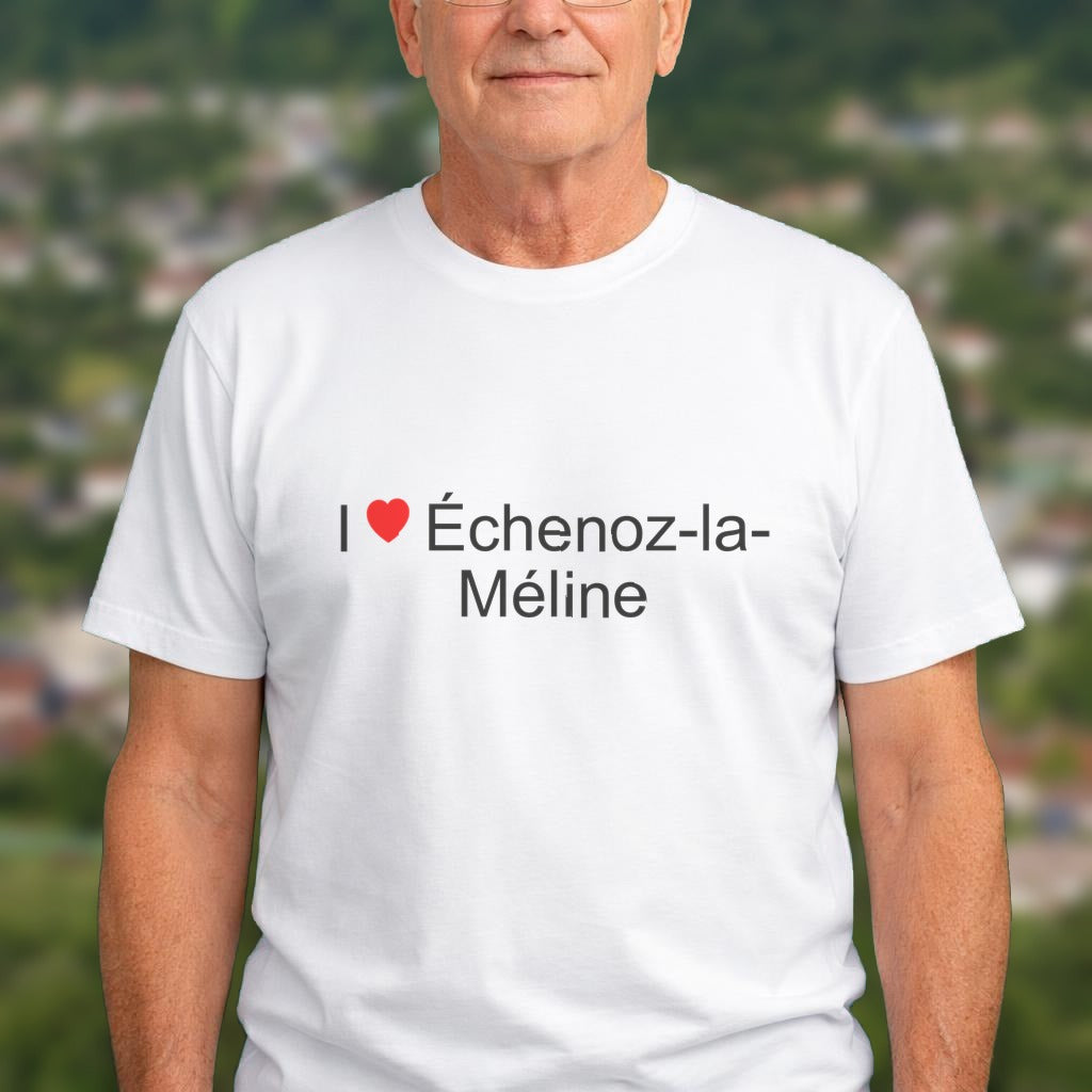 T-shirt I love échenoz-la-méline