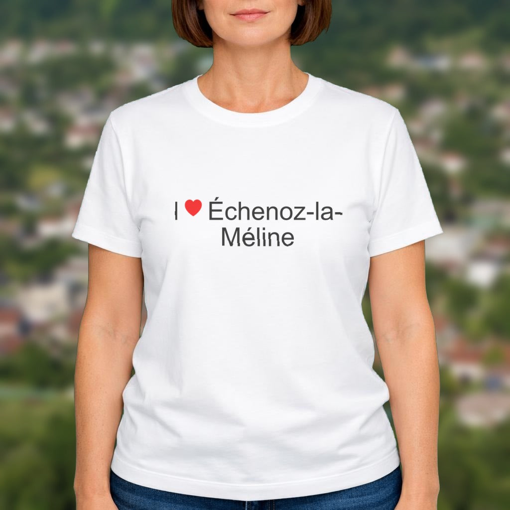 T-shirt I love échenoz-la-méline