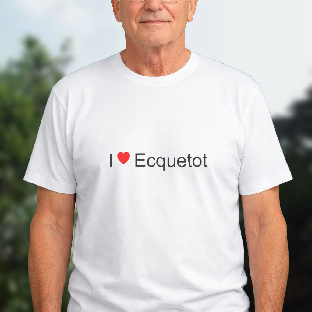 T-shirt I love ecquetot
