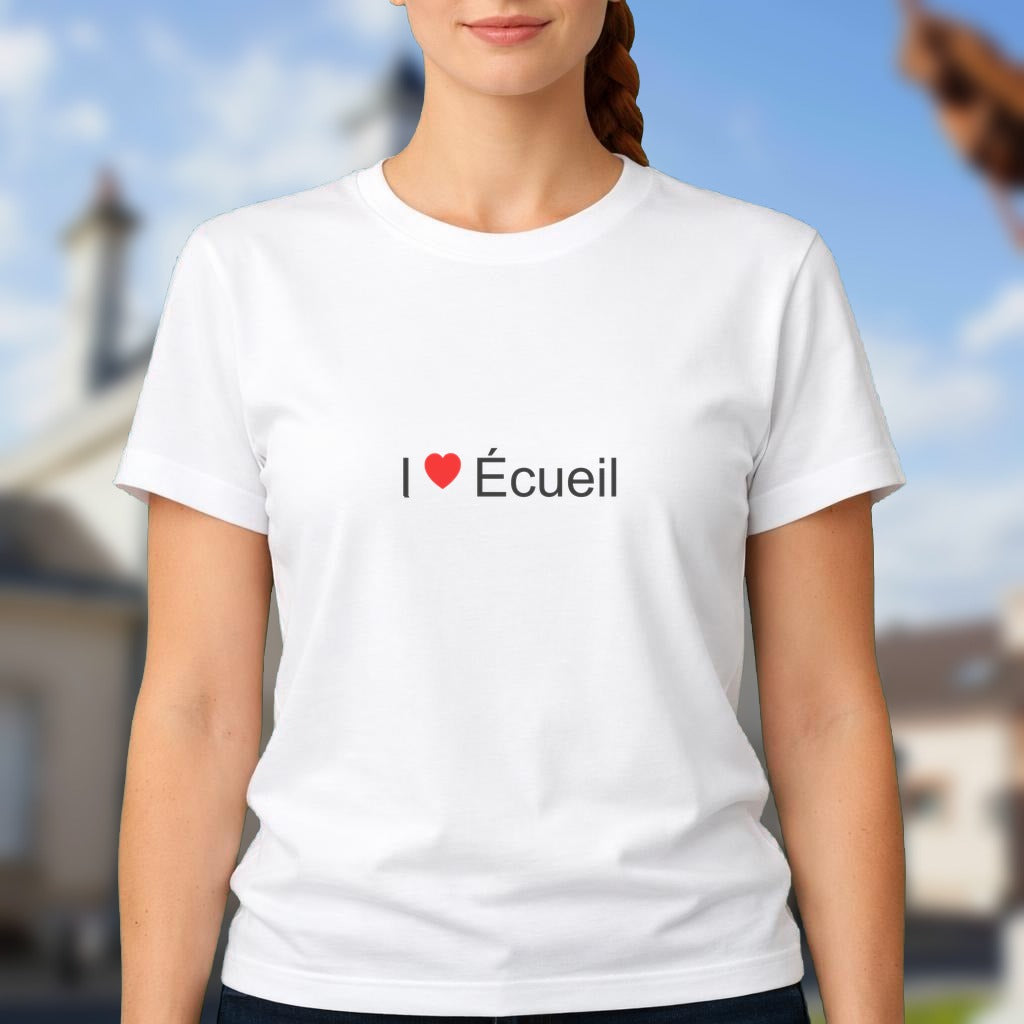 T-shirt I love écueil