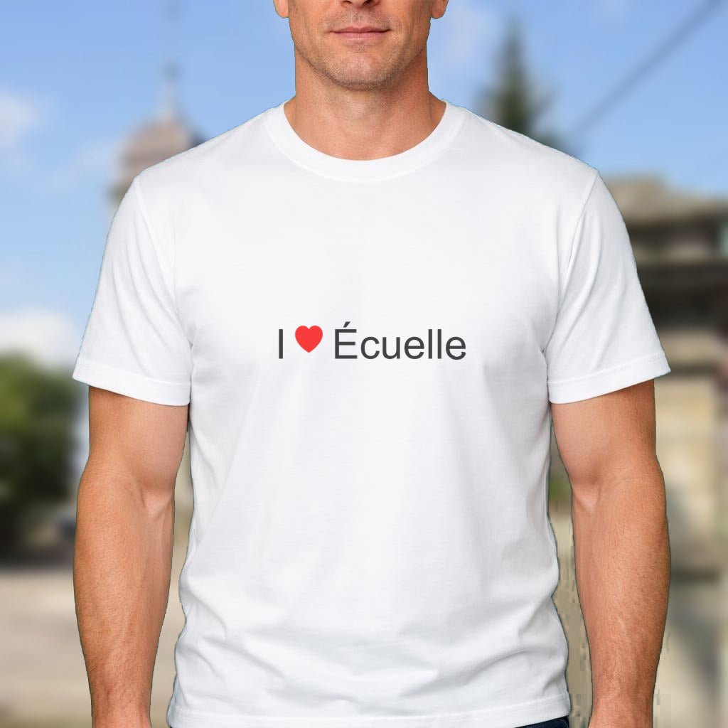 T-shirt I love écuelle