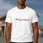 T-shirt I love eguenigue