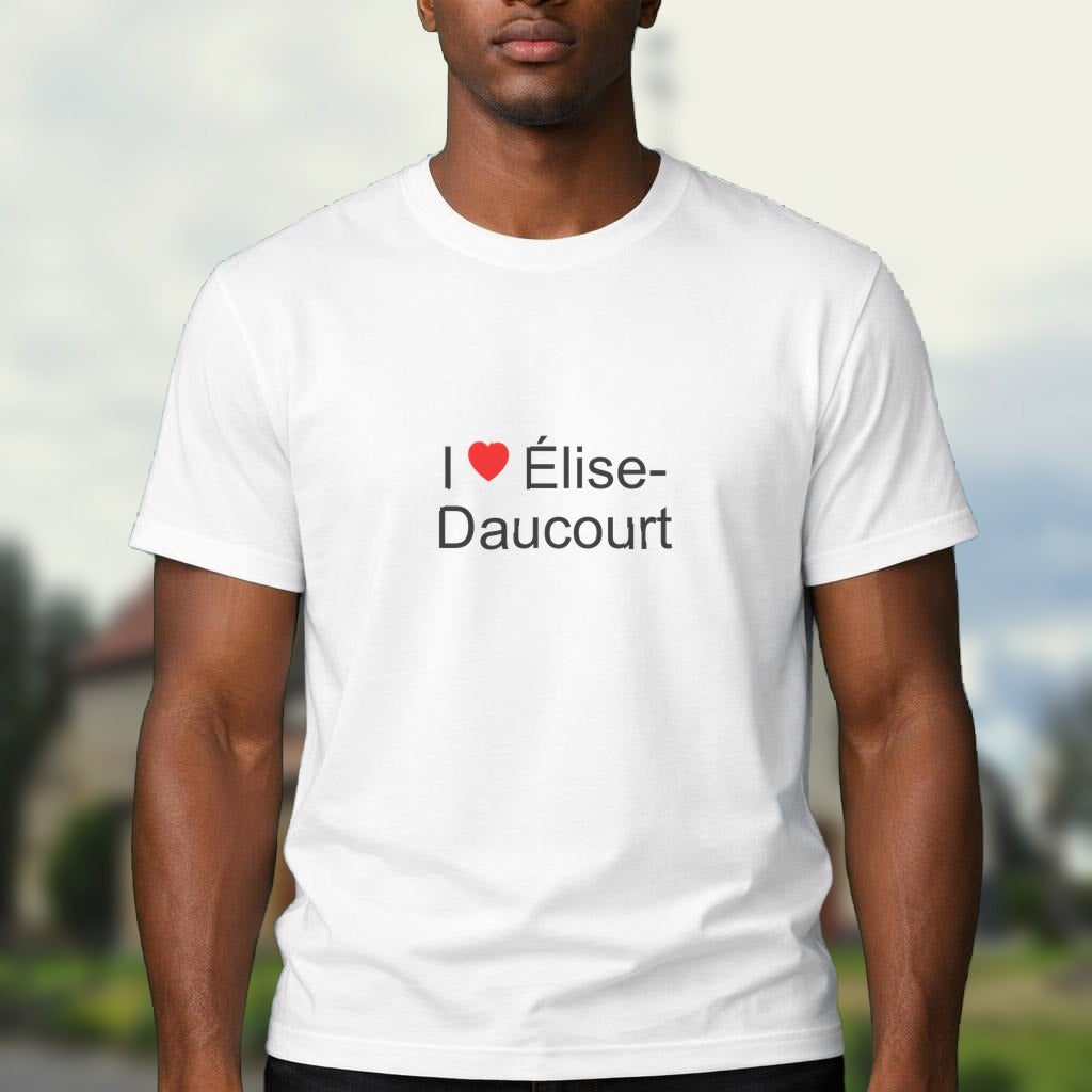 T-shirt I love élise-daucourt