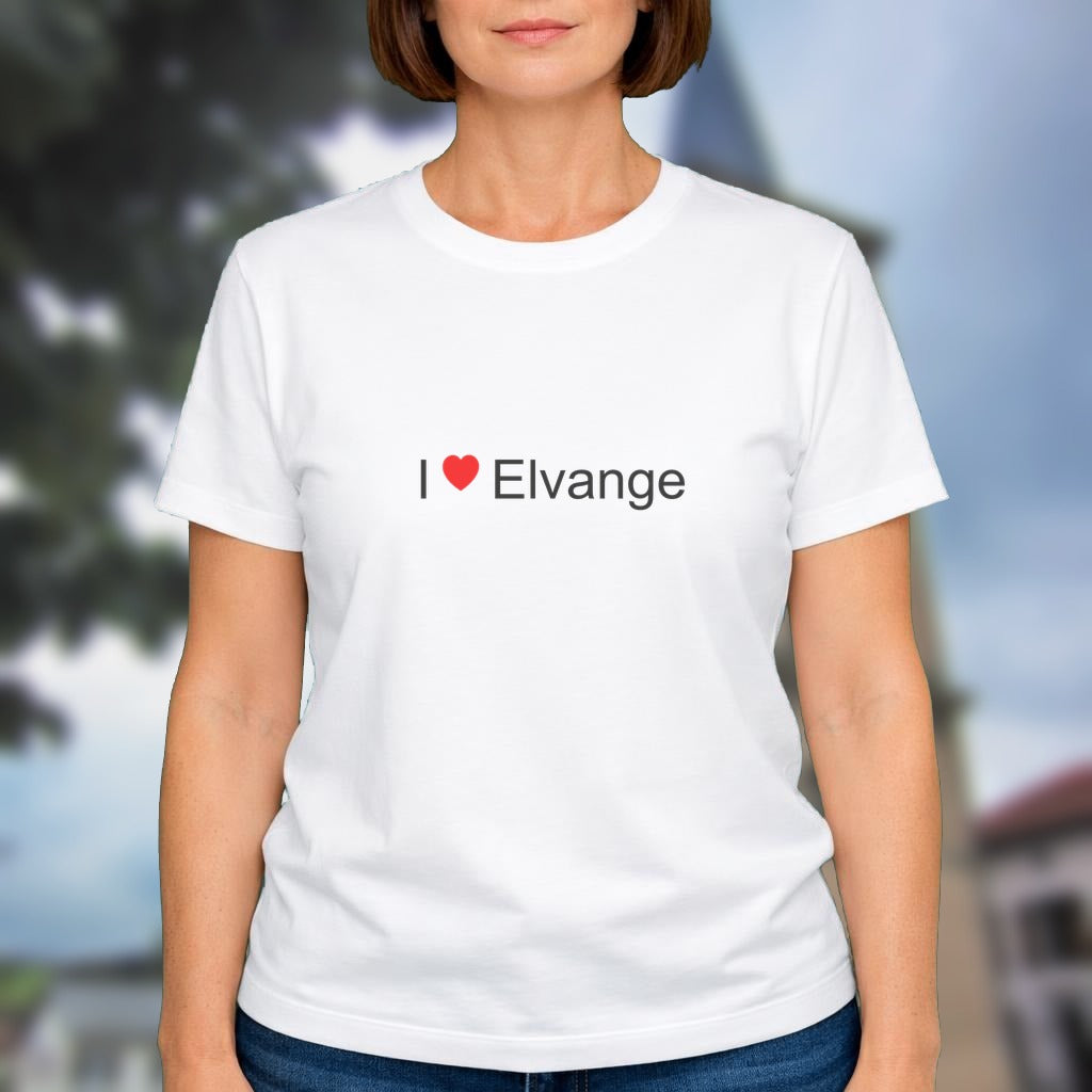 T-shirt I love elvange