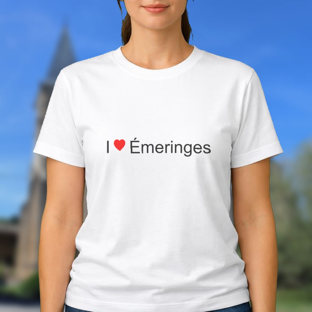 T-shirt I love émeringes