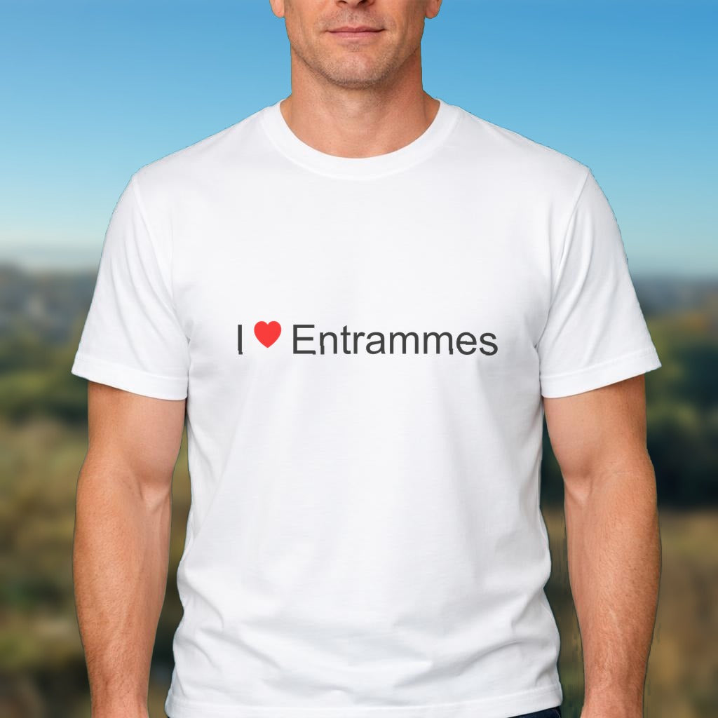 T-shirt I love entrammes