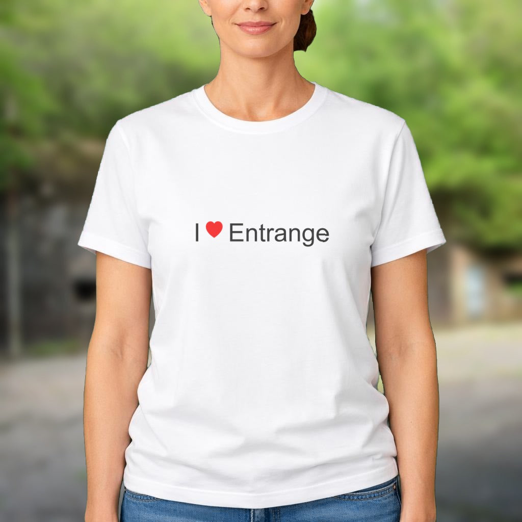T-shirt I love entrange