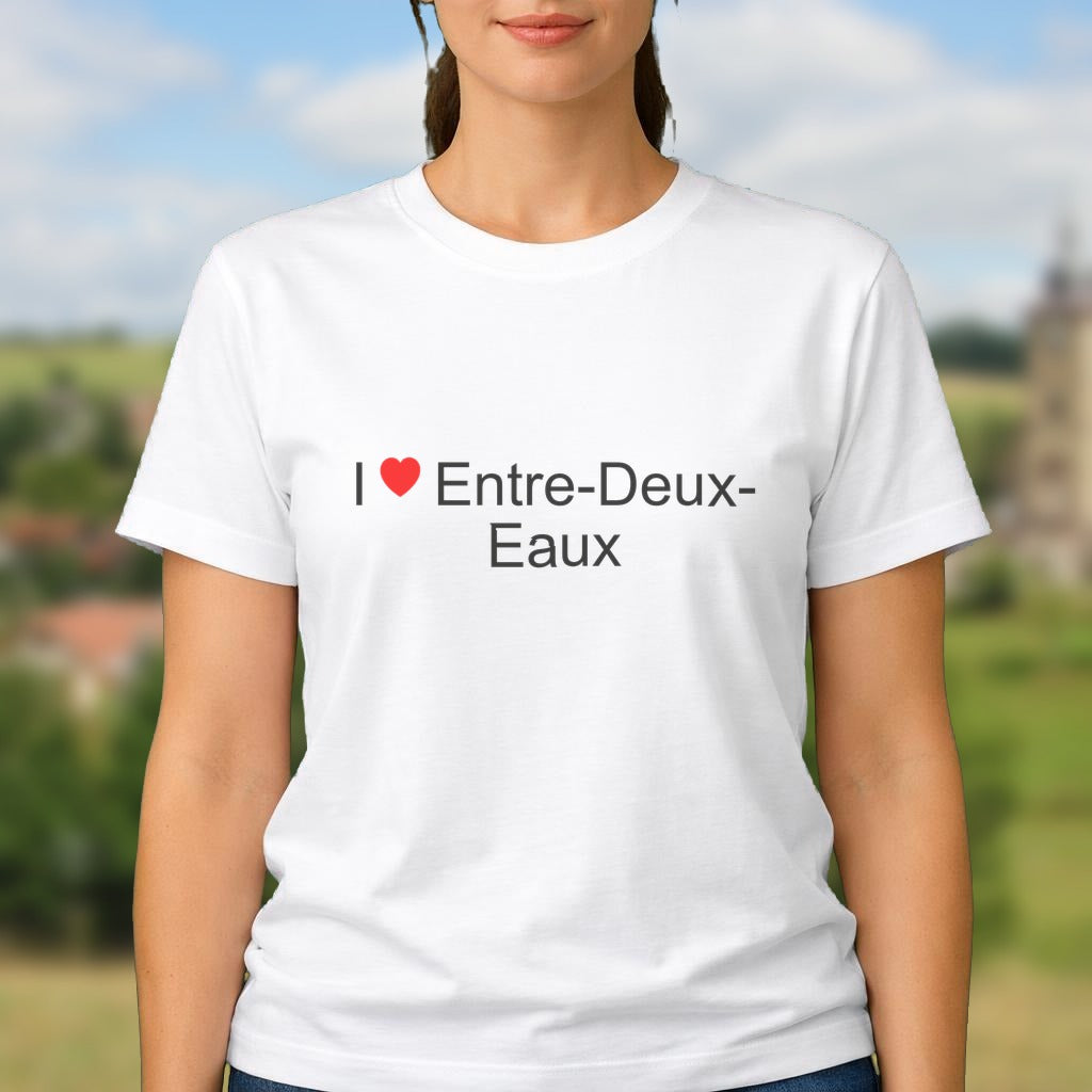 T-shirt I love entre-deux-eaux