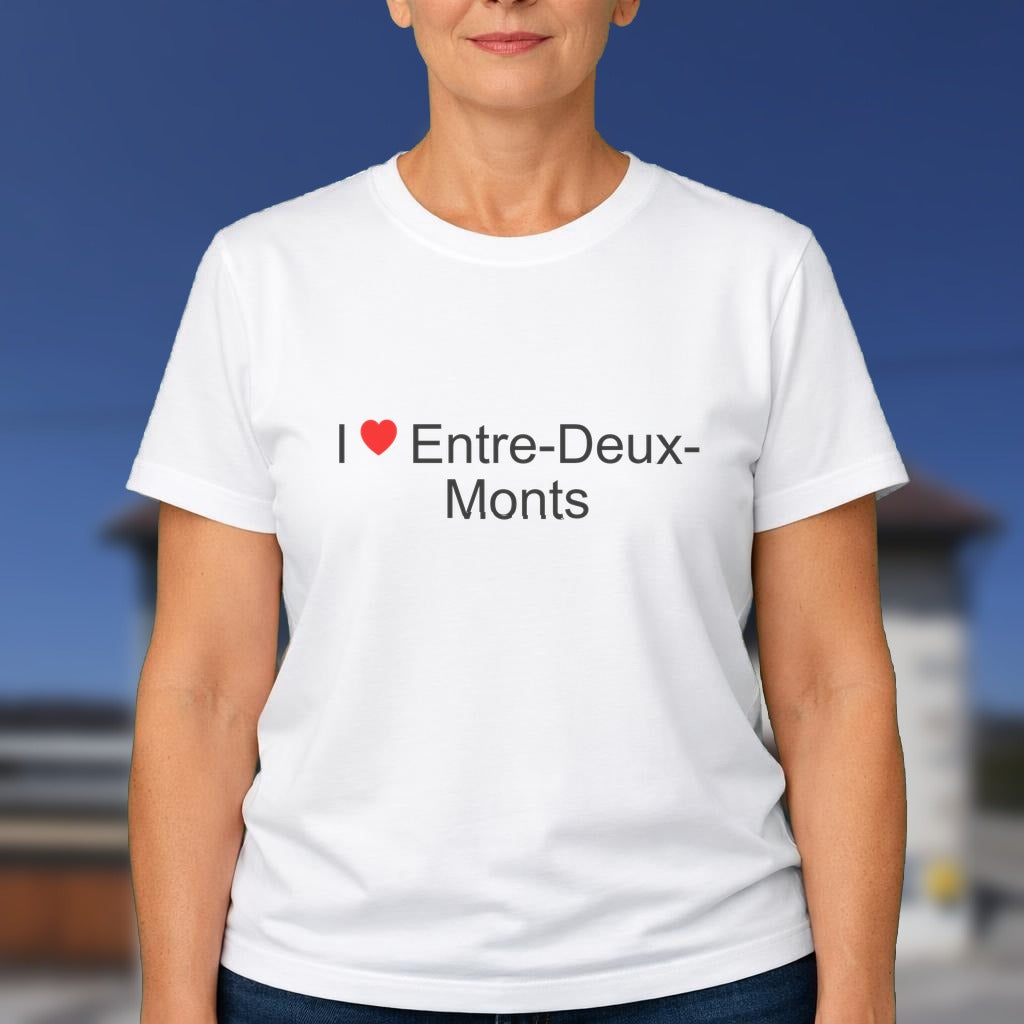 T-shirt I love entre-deux-monts