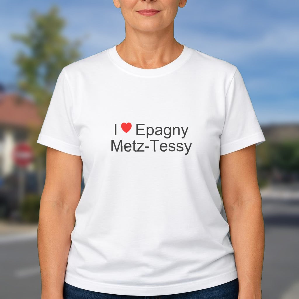 T-shirt I love epagny metz-tessy