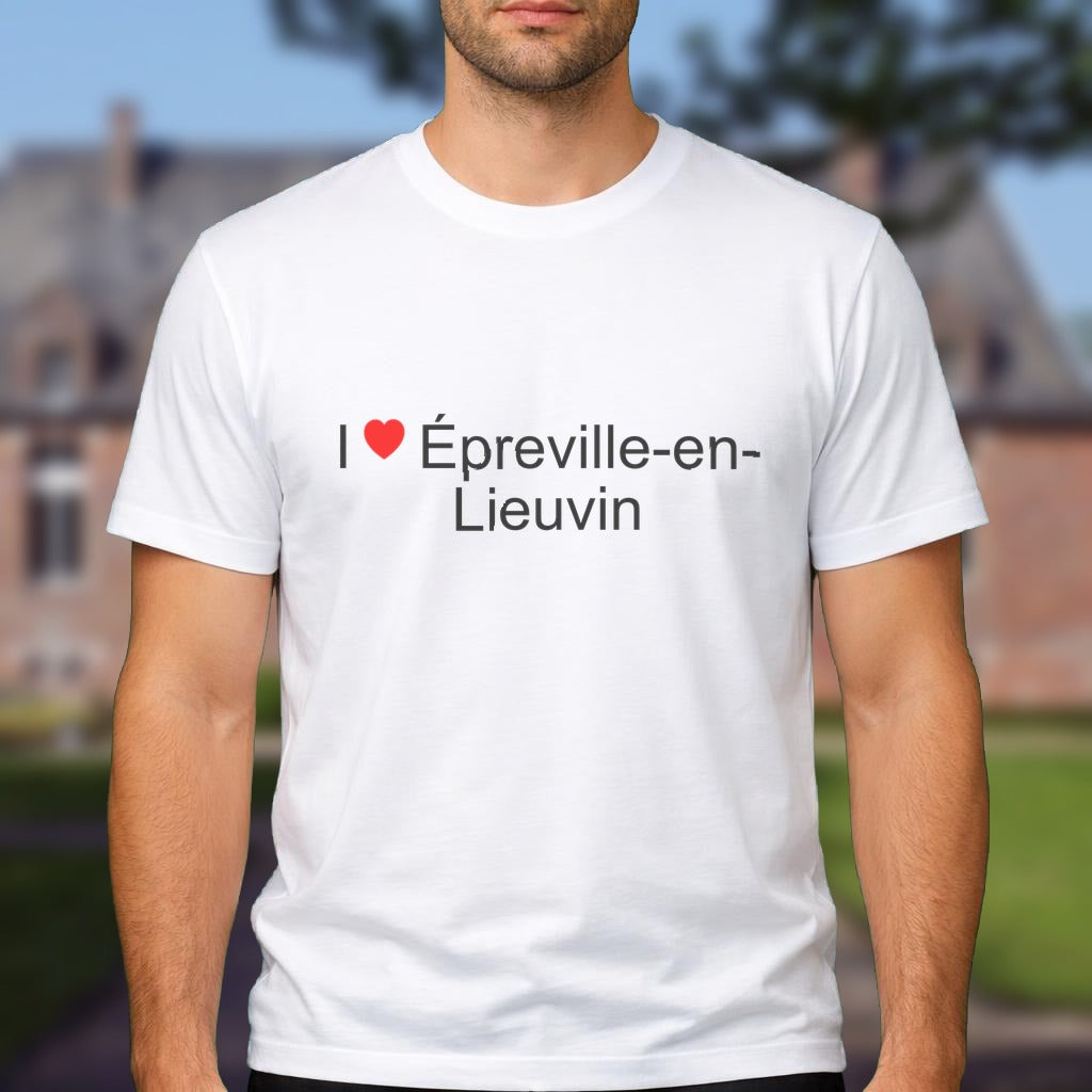 T-shirt I love épreville-en-lieuvin