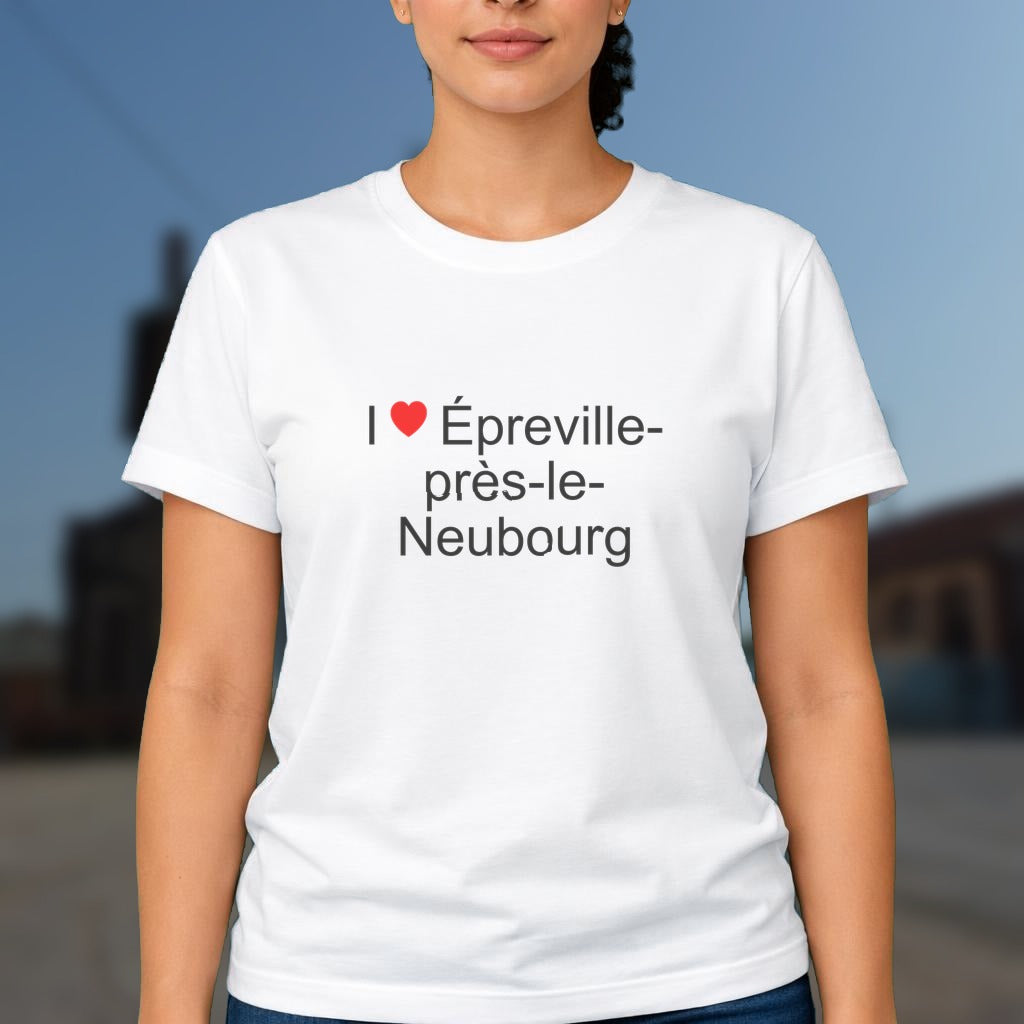T-shirt I love épreville-près-le-neubourg