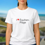 T-shirt I love équihen-plage