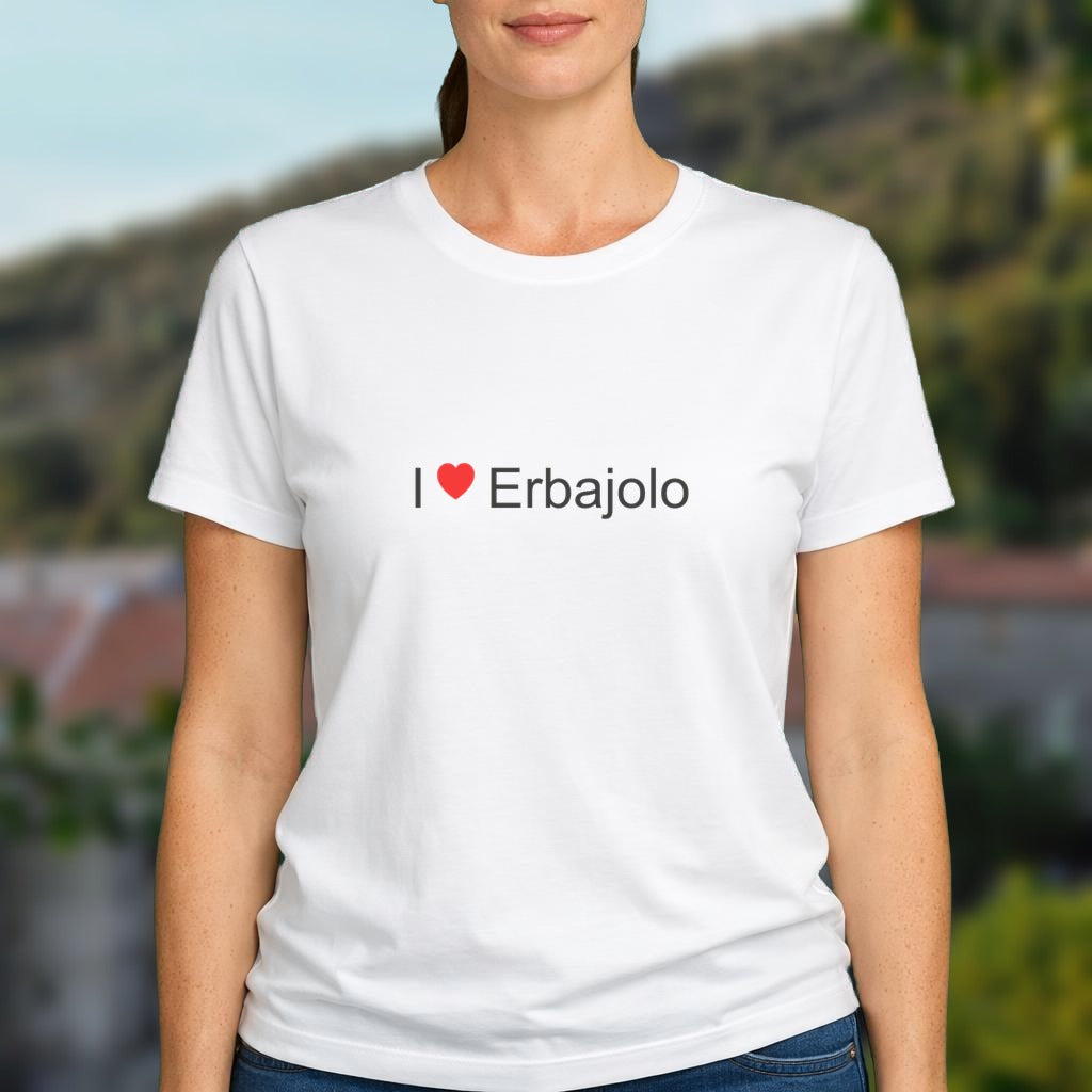 T-shirt I love erbajolo