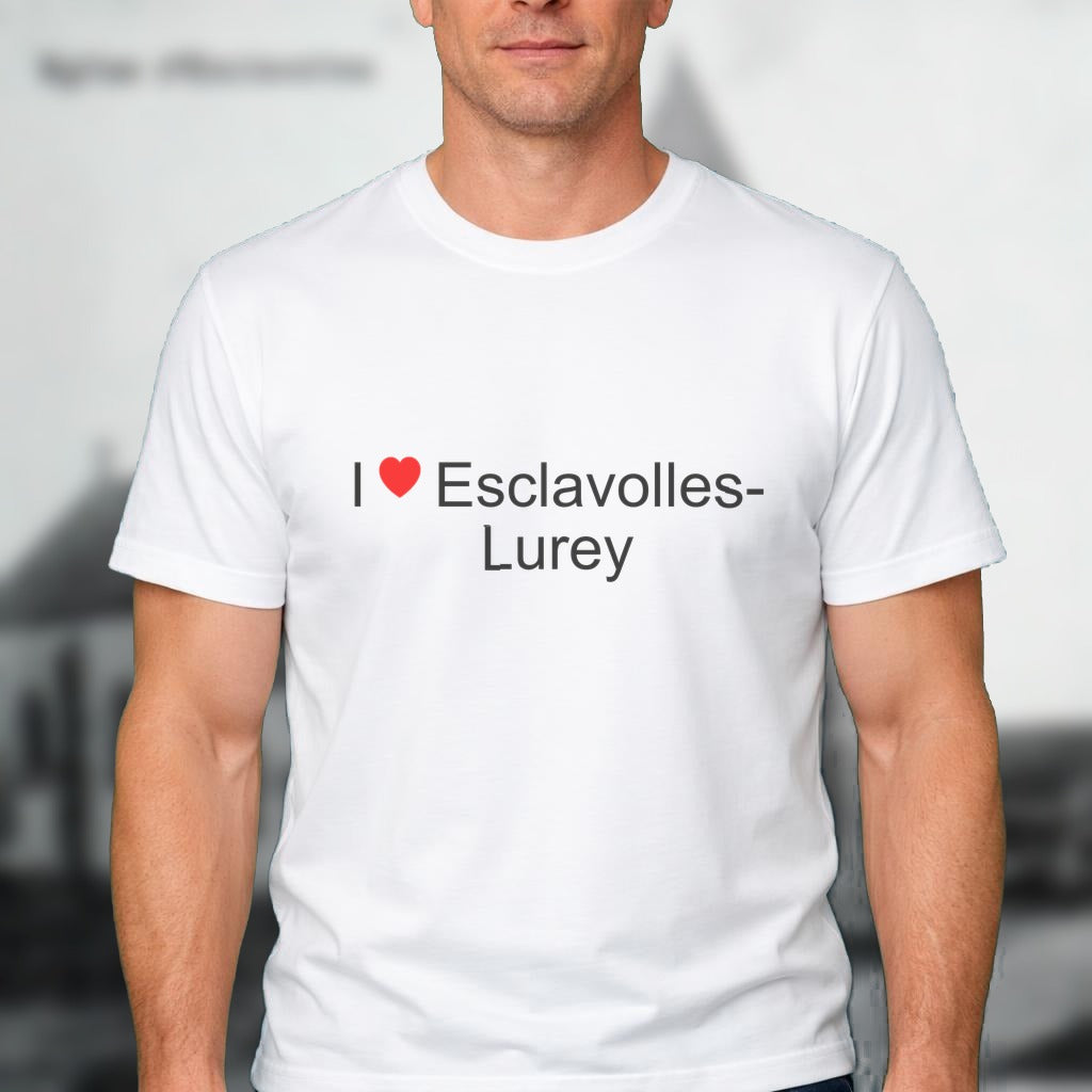 T-shirt I love esclavolles-lurey