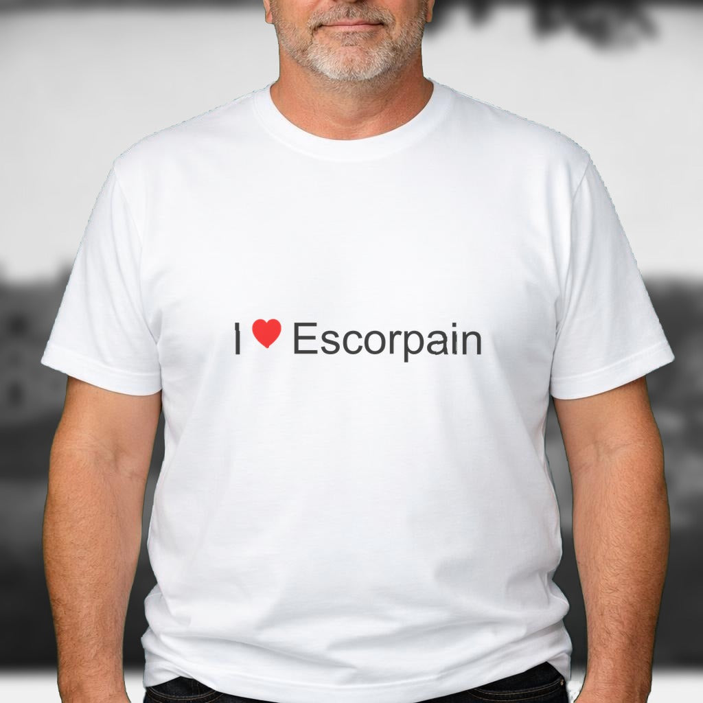 T-shirt I love escorpain