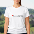 T-shirt I love espartignac
