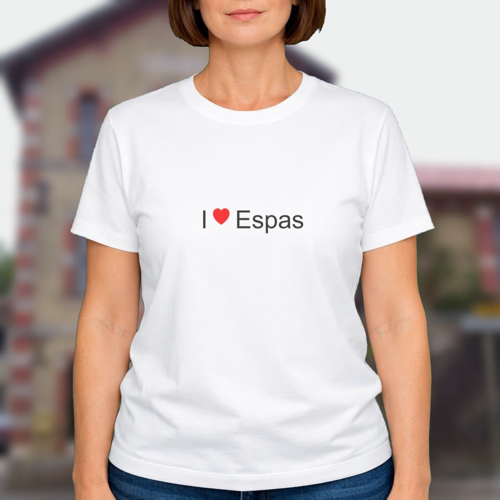 T-shirt I love espas