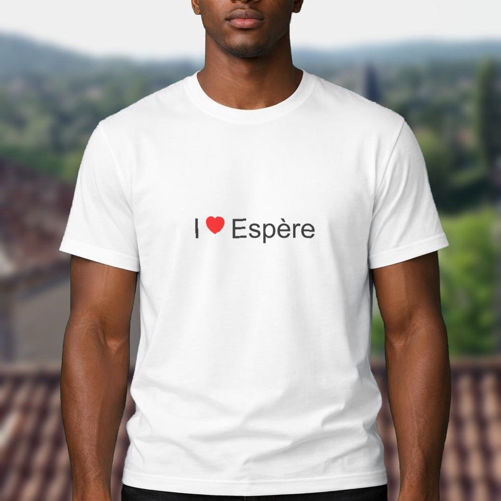 T-shirt I love espère