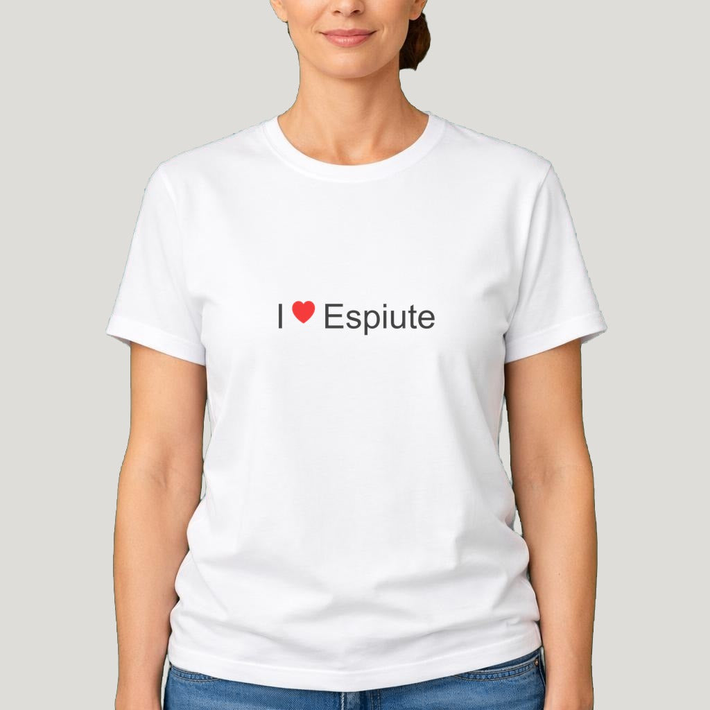 T-shirt I love espiute