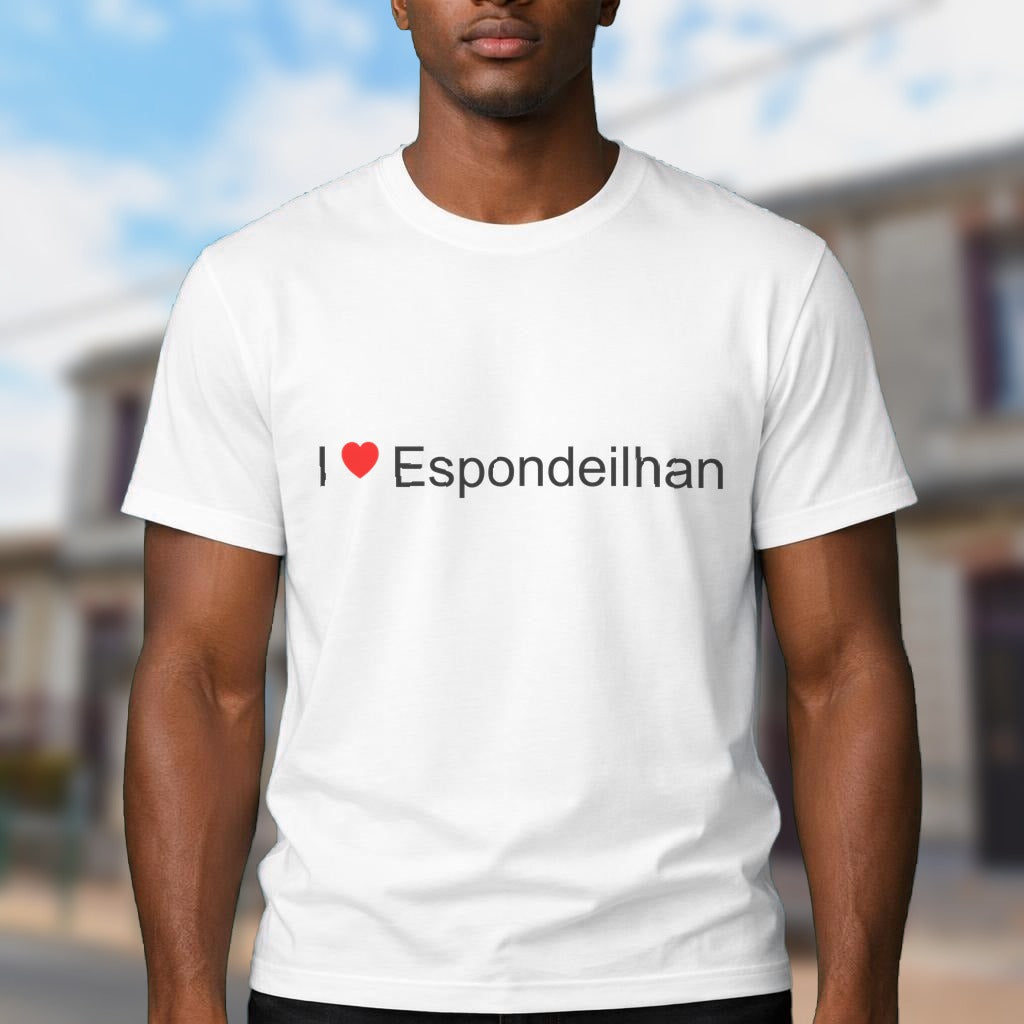 T-shirt I love espondeilhan
