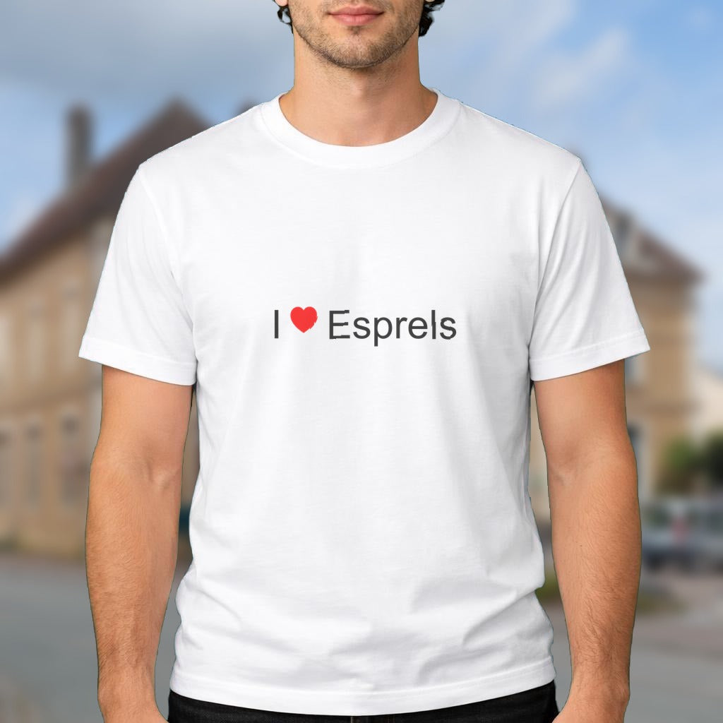 T-shirt I love esprels