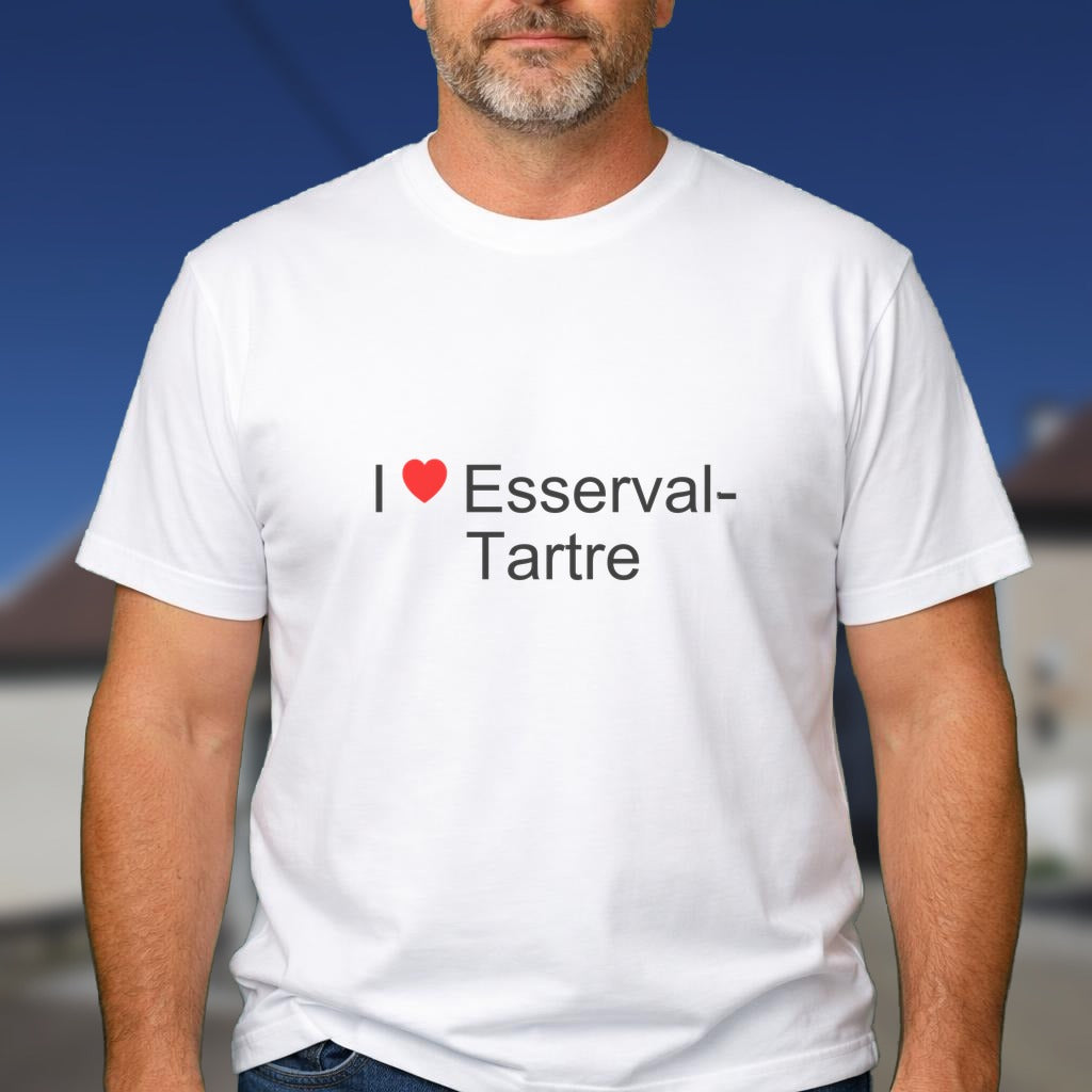 T-shirt I love esserval-tartre