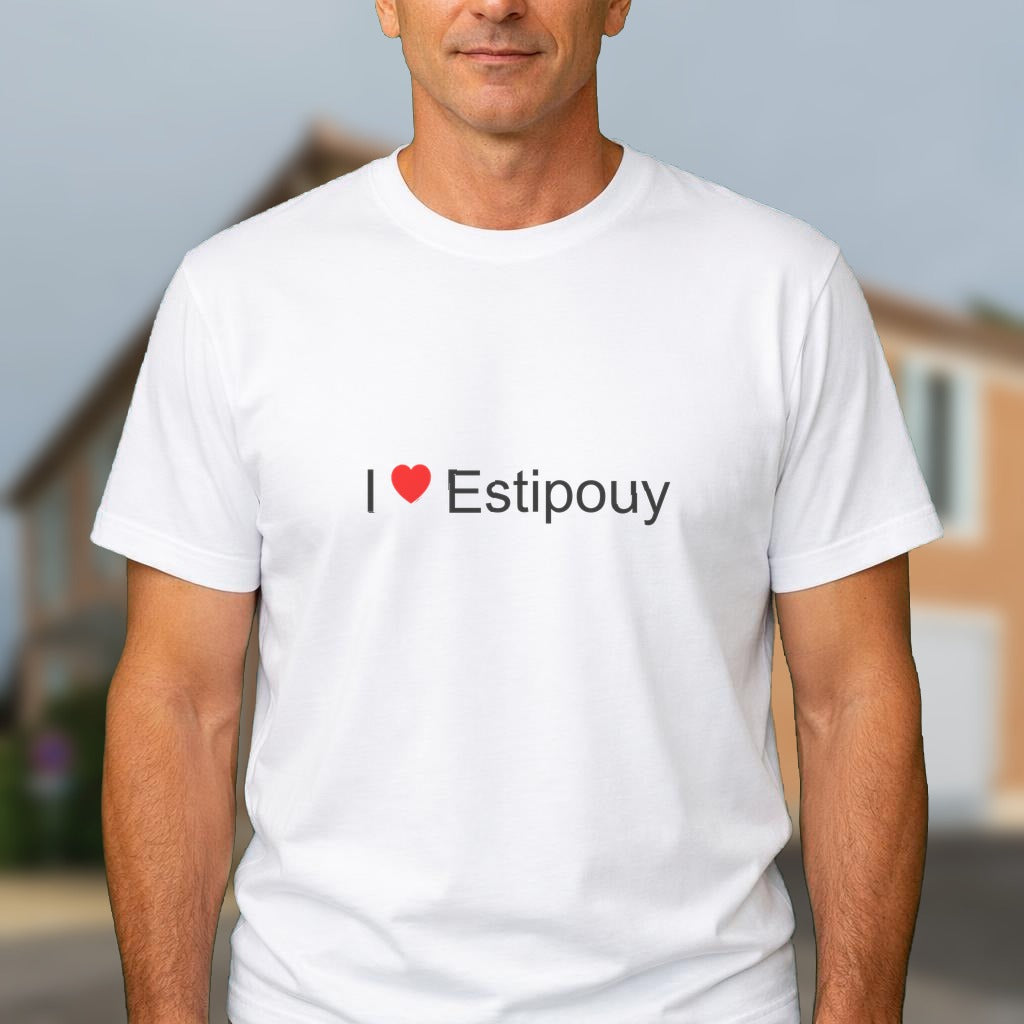 T-shirt I love estipouy