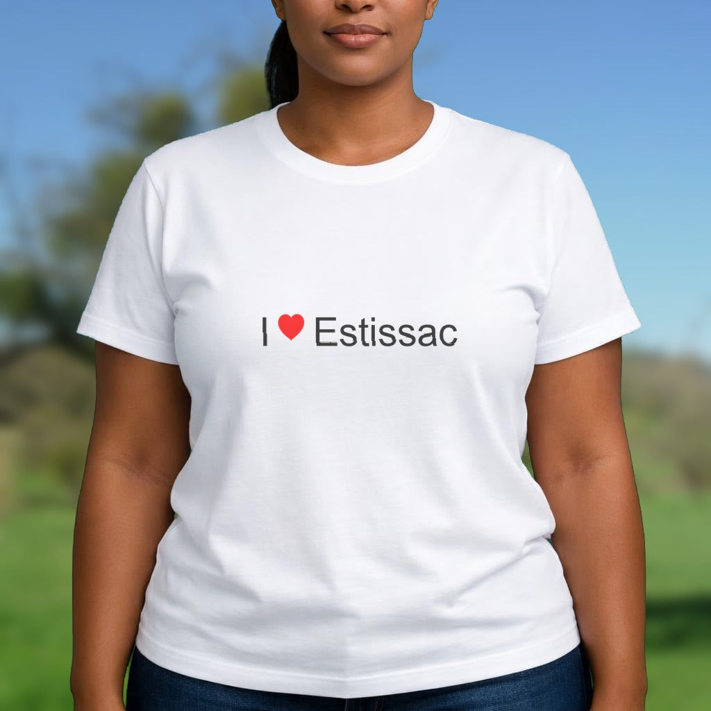 T-shirt I love estissac