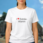 T-shirt I love estrée-wamin