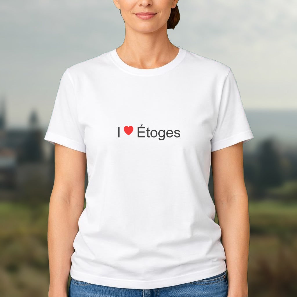 T-shirt I love étoges