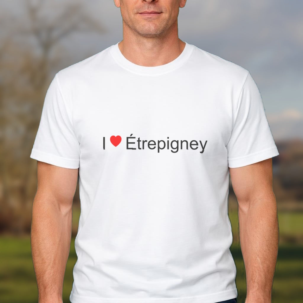 T-shirt I love étrepigney