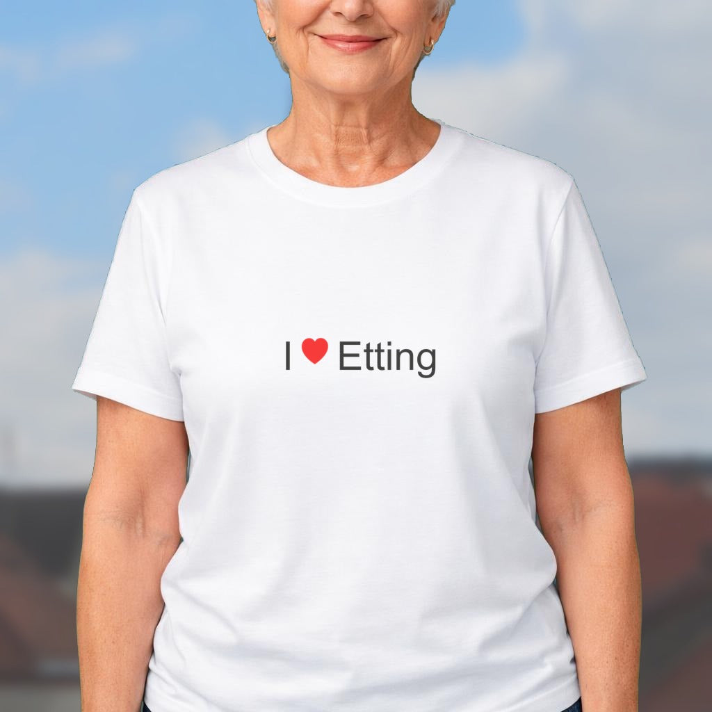 T-shirt I love etting