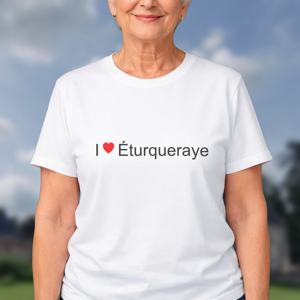 T-shirt I love éturqueraye