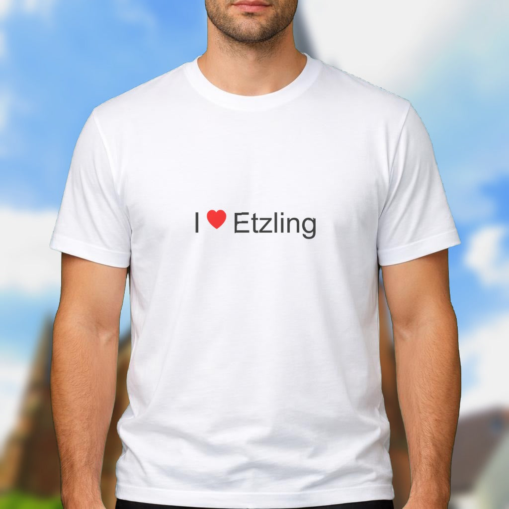 T-shirt I love etzling