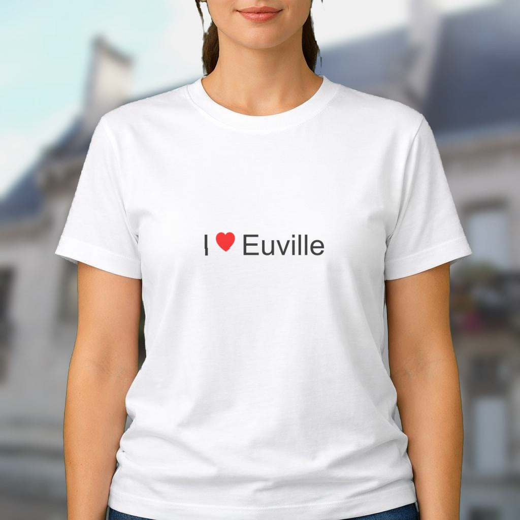 T-shirt I love euville
