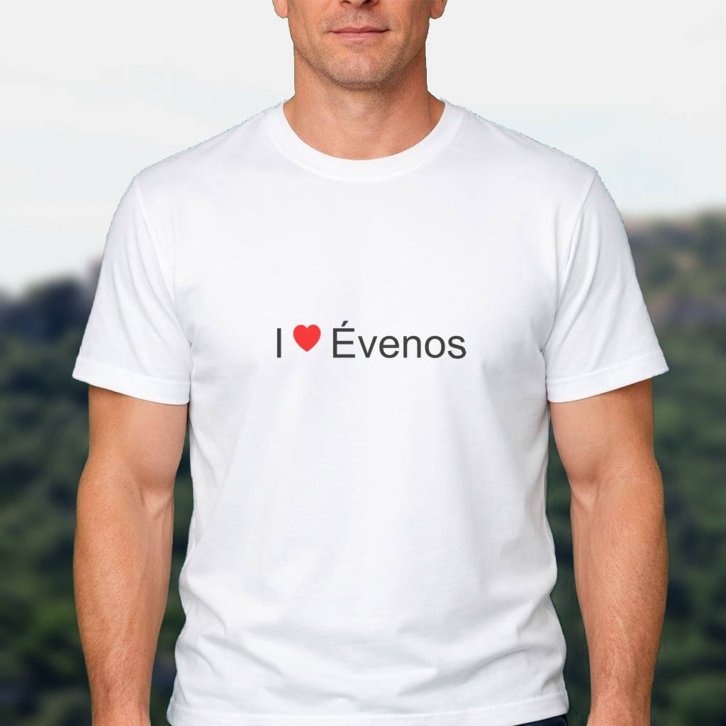 T-shirt I love évenos
