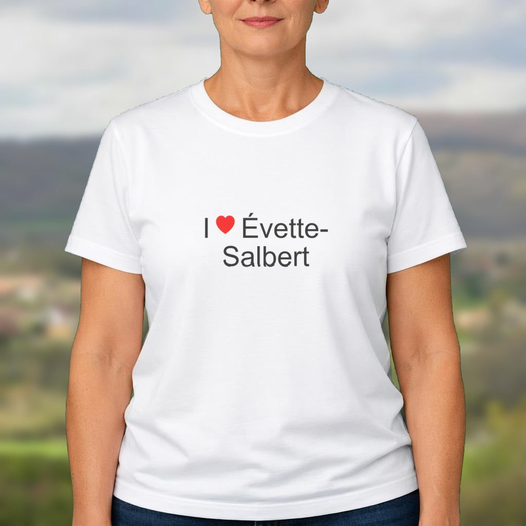 T-shirt I love évette-salbert