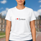 T-shirt I love évreux