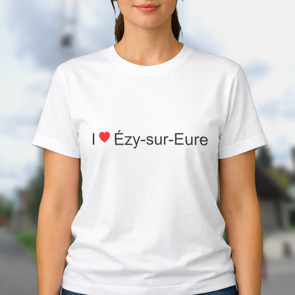 T-shirt I love ézy-sur-eure